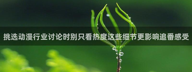 韩漫漫画大全最新章节:挑选动漫行业讨论时别只看热度这些细节更影响追番感受配图